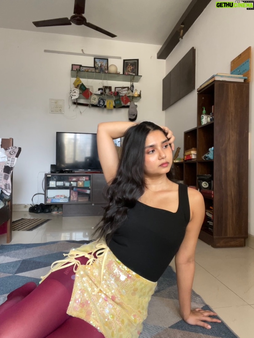 Baishali Sinha - 16.7K Likes - Why fit in ? When you can own anything 😩🤚 product id for yellow skirt : 8159251 #newmeogs #elitebynewme #newme