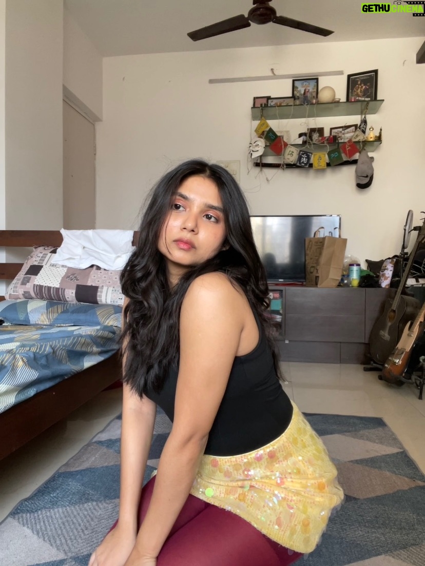 Baishali Sinha - 16.7K Likes - Why fit in ? When you can own anything 😩🤚 product id for yellow skirt : 8159251 #newmeogs #elitebynewme #newme