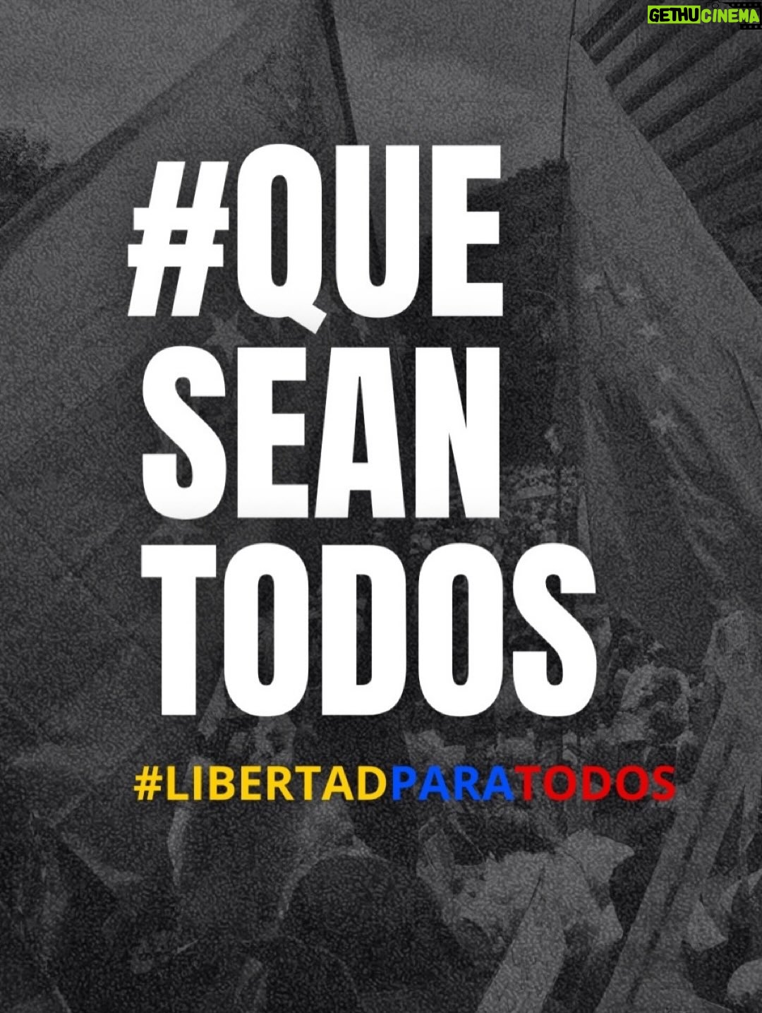 Bárbara Palacios - 3 Likes - Los esperamos a TODOS en LIBERTAD 🇻🇪

Seguimos orando para que muy pronto se puedan reunir con sus familiares y amigos ❤️

Demos la Gloria a DIOS 🙌🏻 Gracias Señor por todo lo que estás haciendo y harás por mi Amada Venezuela 🙏🏻🇻🇪❤️

#QueSeanTodos #LiberenALosPresosPoliticos #VenezuelaLibre #GloriaADios