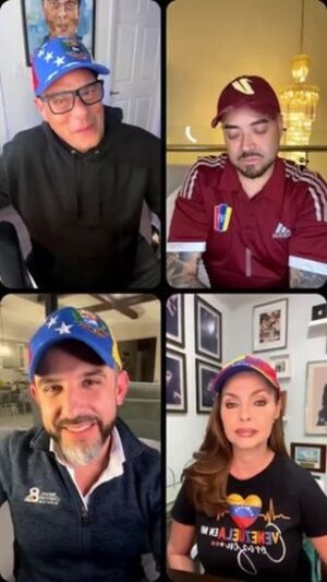 Bárbara Palacios Instagram - Oración por Venezuela junto a @barbarapalacios_inspiracion @nacho @vladimirkislinger