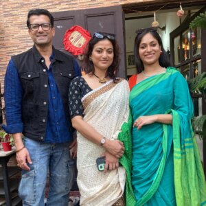 Basabdatta Chatterjee Instagram - আজকের আড্ডা, আর আড্ডা মানেই জমিয়ে পেট পুজো। 😋🥰

#food #fun #bengalgharana

@rishikaushikofficial

@indrani_chatterjee1