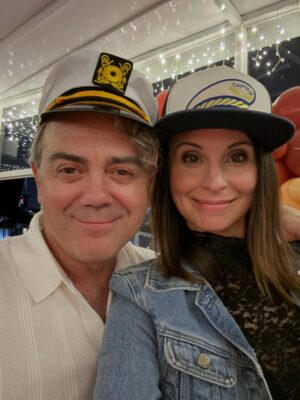 Beth Dover Instagram - Please wish this very dapper gentleman the Happiest of Birthdays. He’s officially entered his Captains hat era and is sailing into it with style. Happy Birthday @joelotruglio. Love you endlessly 💗