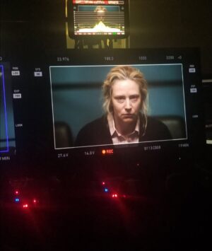 Beth Riesgraf Instagram - R.I.P. Mrs. Meyers….⚡️🖤🧡

#DC @cw_legendsoftomorrow #bts #legendsoftomorrow #happyhalloween