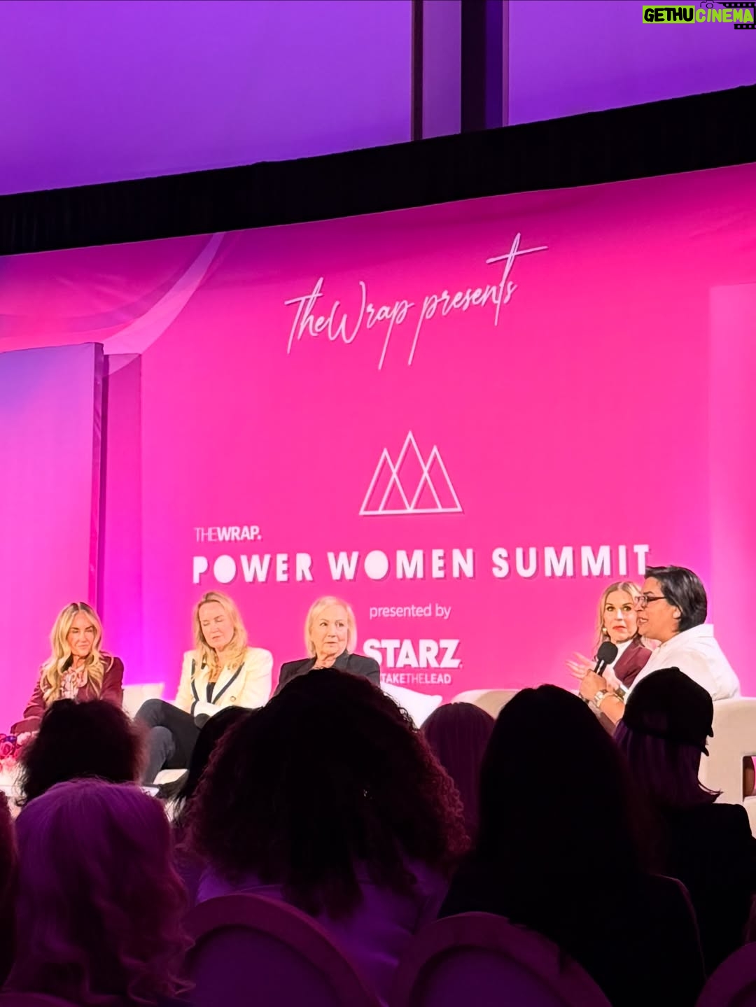 Beth Riesgraf - 1.5K Likes - Power Women Summit with STARZ 
THE WRAP, WOMEN IN FILM
#TakeTheLead

Honored to spend the day with women leading, creating, and lifting each other up by sharing their experiences and insight. 

Some of my favorite moments from the summit: 

2- @jennyhan on her creative writing process  @thesummeriturnedpretty and writing with intention. I  loved hearing the reality of her process and how she gets er’ done on a timeline!

3- A powerhouse producer panel 👑 sharing honest and invaluable insight on leadership and creative courage, and what it means to shepherd meaningful stories to screen. I could have listened to them talk all day. @mimi.leder @ellengoldsmithvein @lynettehowelltaylor @sbaidwan @mollysmithmetzler 

4- @constancezimmer brought the room to a standstill with her powerful speech on menopause and the importance of visibility on the screen—reminding us there is still progress to be made and that women in film deserve to be fully, honestly seen and portrayed at every stage of life. 💯

To anyone struggling to get your work made or seen: Keep connecting, keep learning, and building your community. These moments are what change the culture and help us all grow and expand in life and business. 💛 

Thank you @thewrap @womeninfilmla @starz 
#women #learning #inspiration