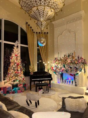 Bethany C. Meyers Instagram - A very merry Christmas from our hearts to yours of course a moment to appreciate this year’s Christmas decor because I knocked it out of the park if I do say so myself 😌

I’ve always loved Christmas, growing up it was simple but special. This is my third Christmas as a mom but my first Christmas with a kid who is old enough to get what’s happening and I have loved watching this holiday through her eyes and finding ways to keep alive old traditions and make way for new ones. 

The stockings on the mantle were handmade by my grandma Kilmer. She made countless stockings, for each of her grandkids and then extra for her great grandchildren. She passed years before Kilmer and Pesce were born and I got the last of the remaining stash. I followed her letter pattern to embroider my kids names myself and these stockings are one of my greatest treasures. It really is the simple things that bring the greatest joy this time of year. 

Also, hi and yes I’ve been off the gram. To be honest I don’t know when / if I’m coming back or how often I’ll be sharing. Nothing is wrong, in fact, quite the opposite. I’m embracing this new chapter of life, soaking up my kiddos and exploring what life feels like when I’m not documenting it for others. Don’t get me wrong, I love this community, but I’m being called to more introspection. We’ll see how long this feeling stays. 

Anyway…no matter how you choose to celebrate, the end of year is a magical time to reflect and connect. Wishing you a beautiful season ❤️

Family 📸: @jasonhookphotography