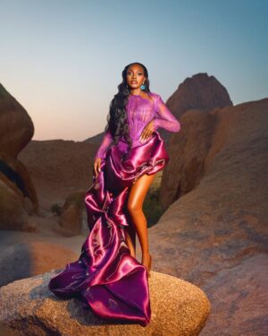 Beverly Osu Instagram - ✨ 33 today. The age Jesus tapped out 🤭😮‍💨, but I’m still running his race. ( I get backing )
This year has tested me and taught me resilience, taught me to lead with my head when my heart wanted to take over. I’ve been through storms, yet I’m blessed, I’m grateful, and I’m choosing happiness every day. 
My life is an art show messy, beautiful, unfinished, yet worth applauding. 
Shooting from the mountains of Namibia, grateful for the blessings, the lessons, and the fight still in me. 
If you love me, pray for me. 🙌🏾
Happy birthday To Me ‼️ADA CHIZOBA BEVERLY OSU… 👑

📸 by @shotbyalpo 
Makeup by @suomabeauty .
Dress by @scholtzruberto 
Hair by @fluffys_artistry