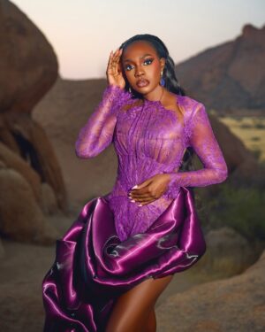 Beverly Osu Instagram - ✨ 33 today. The age Jesus tapped out 🤭😮‍💨, but I’m still running his race. ( I get backing )
This year has tested me and taught me resilience, taught me to lead with my head when my heart wanted to take over. I’ve been through storms, yet I’m blessed, I’m grateful, and I’m choosing happiness every day. 
My life is an art show messy, beautiful, unfinished, yet worth applauding. 
Shooting from the mountains of Namibia, grateful for the blessings, the lessons, and the fight still in me. 
If you love me, pray for me. 🙌🏾
Happy birthday To Me ‼️ADA CHIZOBA BEVERLY OSU… 👑

📸 by @shotbyalpo 
Makeup by @suomabeauty .
Dress by @scholtzruberto 
Hair by @fluffys_artistry