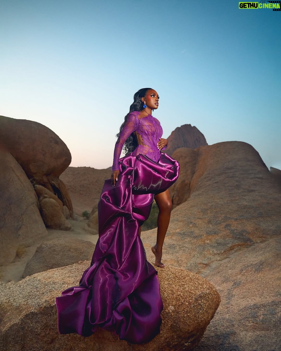 Beverly Osu - 30.2K Likes - ✨ 33 today. The age Jesus tapped out 🤭😮‍💨, but I’m still running his race. ( I get backing )
This year has tested me and taught me resilience, taught me to lead with my head when my heart wanted to take over. I’ve been through storms, yet I’m blessed, I’m grateful, and I’m choosing happiness every day. 
My life is an art show messy, beautiful, unfinished, yet worth applauding. 
Shooting from the mountains of Namibia, grateful for the blessings, the lessons, and the fight still in me. 
If you love me, pray for me. 🙌🏾
Happy birthday To Me ‼️ADA CHIZOBA BEVERLY OSU… 👑

📸 by @shotbyalpo 
Makeup by @suomabeauty .
Dress by @scholtzruberto 
Hair by @fluffys_artistry