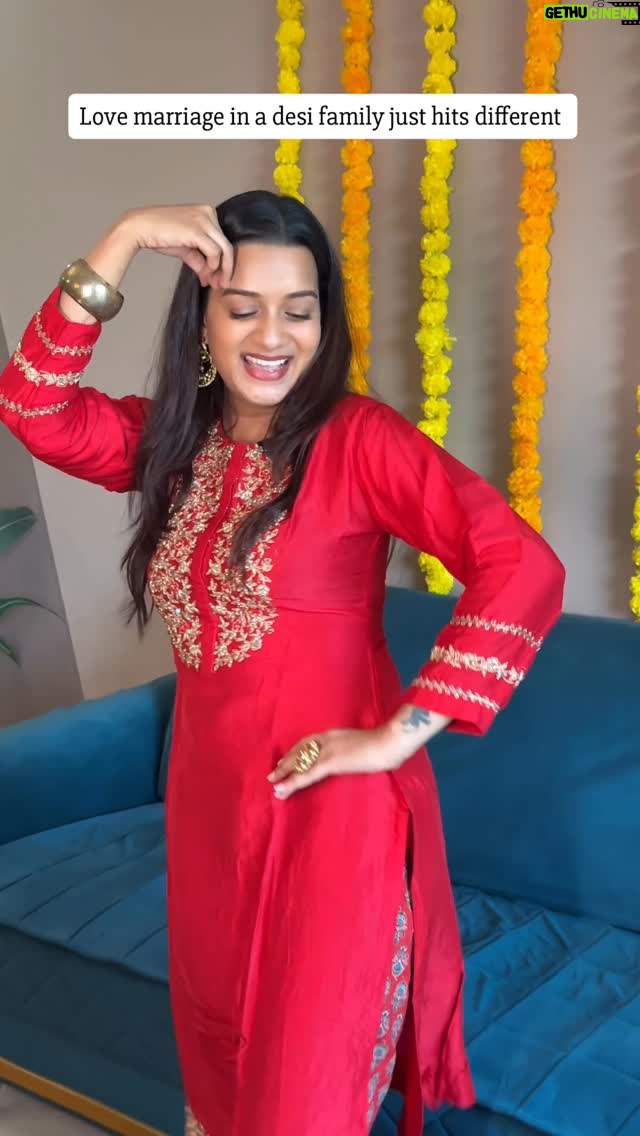 Bhagyashree Sonvane - 3.9K Likes - Relatable😂🤭 
.
.
.
#reel #desifamily #family #lovemarriage #love #foryou #viral #relatable #explorepage #fyp #trendingsong #trending #reelitfeelit