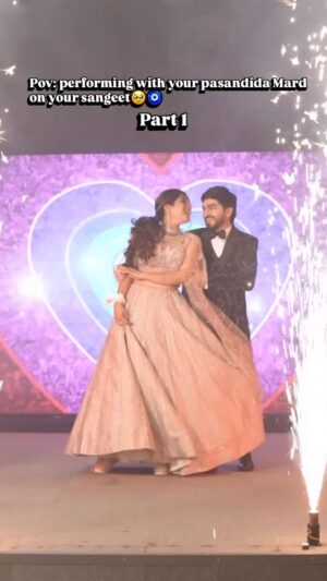 Bhakti Rawal Instagram - Oh how we manifested these days years Agoš„¹š§æš«¶š»
.
Sangeet,sangeet performance,couple dance,sangeet inspiration,Husband-wife