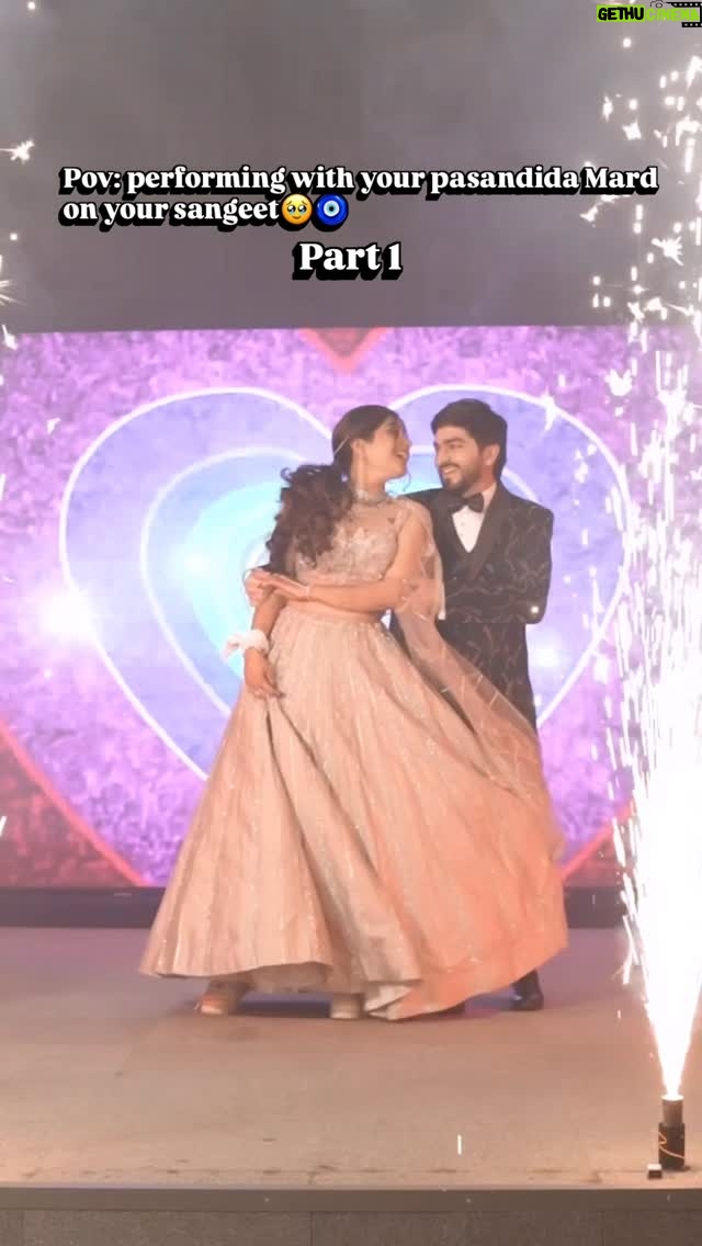 Bhakti Rawal - 9.9K Likes - Oh how we manifested these days years Ago🥹🧿🫶🏻
.
Sangeet,sangeet performance,couple dance,sangeet inspiration,Husband-wife