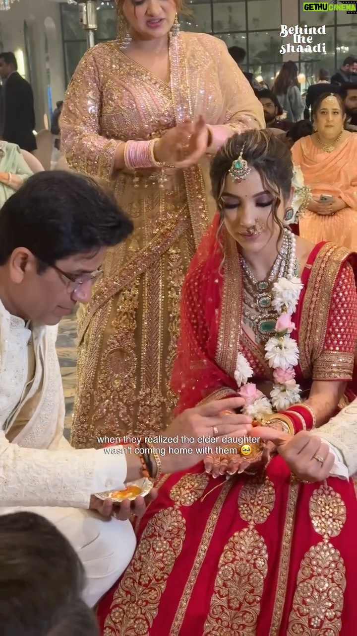 Bhavya Monga - 1.5K Likes - The moment he knew he had to let her go 🥹❤️

Bride @iambhavyamonga 
Social media - @behind_theshaadi 

#emotional #vidai #fyp #weddingday #foryou
I bride, bride to be, Vidai, wedding, Shaadi content creation, wedding content creation, marriage, father daughter, emotional reels, daughter, wedding moments, vidai reels, bridal, bride side, kanyadaan, cry, Ghar ki Shaadi, dulhan ]