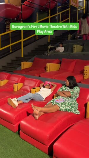 Bhawna Singla Instagram - Comment “Movie” will send link in DM! Share this with every parent you know!
This movie theatre with kids play area starts from 150/-
📍:- Airia mall, Gurugram