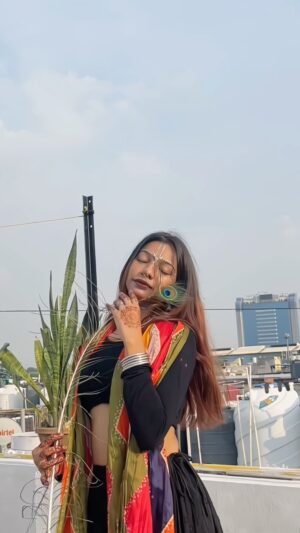 Bhumi Sharma Instagram - Maan bhi jaa pagle🥹🦚

@bhumi.8365 

#explore #trending #janmashtami