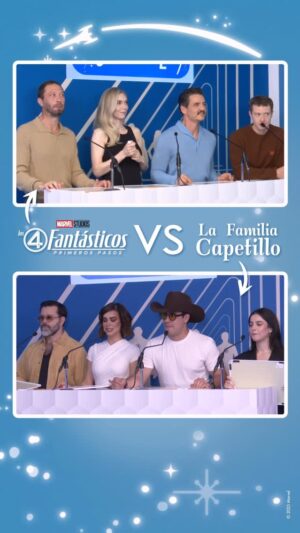 Bibi Gaytán Instagram - La familia unida puede ganar cualquier cosa. ¿Cuál ganará este juego? Video completo en nuestro canal de YouTube. #Los4Fantásticos: Primeros Pasos, 24 de julio, solo en cines.