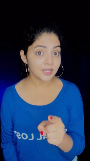 Bindu Gowda Instagram - 😇🙂 #bindugowda #ownvoice #kannadamotivation #reels