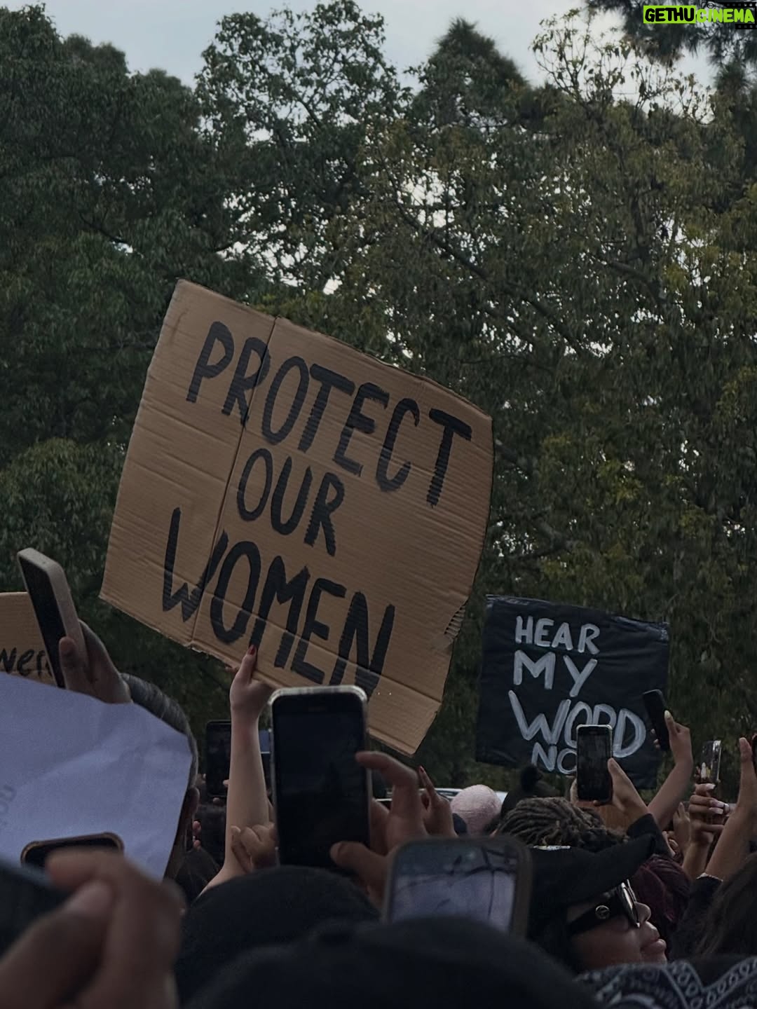 Boity Thulo - 114.5K Likes - “A nation will never be free until WOMEN are free!” ✊🏾✊🏾✊🏾✊🏾✊🏾💜💜💜💜💜 @womenforchangesa #WomensShutDown #GVBisaNATIONALDISASTER #EndFemicide