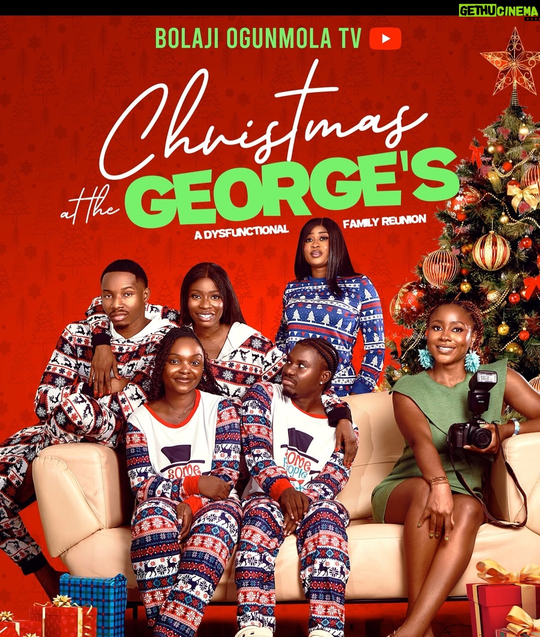 Bolaji Ogunmola - 24.2K Likes - "A HUGE thank you to everyone who's made 'Christmas at the George's' a million-view milestone! 🖤 We're honored and grateful for your support. Catch the film on BOLAJIOGUNMOLATV's YouTube channel and let's keep celebrating!! #explorepage✨ #CATG #bolajiogunmolatv #asoebiafrica  #ankara  #december