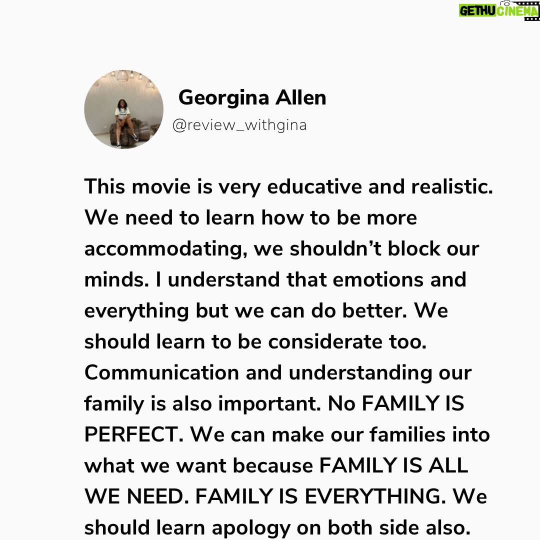 Bolaji Ogunmola - 642 Likes - Youtube Movie 🎥 Review 

Title: CAFE EDEBIRI

Rating: 9/10

Cafe Edebiri is a movie that that talks about Family Legacy. A must watch movie and I highly recommend for everyone to watch. Everything about the movie 🎥 was so real. 

My love for good stories started with my daddy, he is also a Proud Nollywood lover and Cafe Edebiri reminded me why family legacies matter.

If you know me, you will know I am a daddy’s girl to the core, so any movie about family legacy. Trust me I am locked in👌🤌. 

Family Legacy, Bitterness, Emotions, Forgiveness, Identity & purpose, Love communicated through food is the heart of Cafe Edebiri. 

The movie 🎥 is a beautifully layered film that blends culture, family centered drama, culinary passion and generational stories into one heartfelt experience.

This movie takes us into a family owned cafe  where recipes are not just food but they are MEMORIES , you can also call it battles, love letters, friendship and sometimes SCARS. 

I enjoyed the stellar performances from our great veteran actors @osuofia_nkemowoh and @tinamba1 They interpreted their roles so well as always. Their chemistry feels authentic, like a real Nigerian family with flaws and big hearts.

It was refreshing watching @osuofia_nkemowoh You brought a steady emotional fatherly presence to the film. Jisie Ike Papa. God bless you Sir. May you live long in good health of mind and body always. 

A great production. The cast and crew did a fantastic job. Oh no perfect casting 🤌. 

My Favourite Character is Imade @bolajiogunmola Your acting prowess🔥🔥🔥🔥🔥🔥🔥🔥🔥. You Dey Act abeg. Well done ❤️ and God bless you for telling this story 🤌👌. 

Let me know in the comment section if you have watched Cafe Edebiri. Tell me your view about the movie, your favourite character and your favourite scene 🎬. Drop it in the comment below 👇. 

Follow @reviews_withgina for movie 🎥 reviews and YouTube movie recommendations 👌. Thank you. 💙

Love From Reviews with Gina ✍️
.
.
.
.
.
.
#reviewswithgina #reviewswithginatv #youtubemoviereview #youtubemovie #explore #youtubemovie #youtubemovierecommendation #nollywoodmovie #bolajiogunmolatv #cafeedebiri