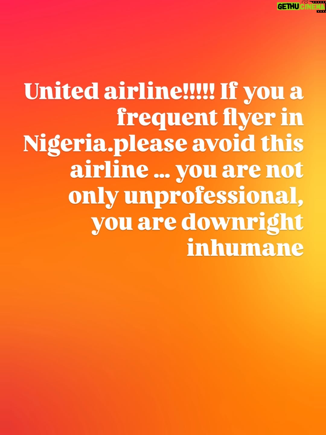 Bolaji Ogunmola - 12.3K Likes - United airline @flyunitednigeria is so sad in 2026, that basic human decency and service fully paid for doesn’t matter!!!!

If you a frequent flyer please and please avoid this airline. It’s a shame!!!!!!