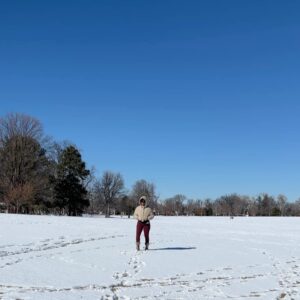 Bonnie Mbuli Instagram - That sweet balance when it’s cold enough for snow but the sun wants a piece of the action and its MLK day, one last frolic outside before the new semester commences tomorrow and timing becomes everything.It’s been a soul awakening winter break. ❤️
