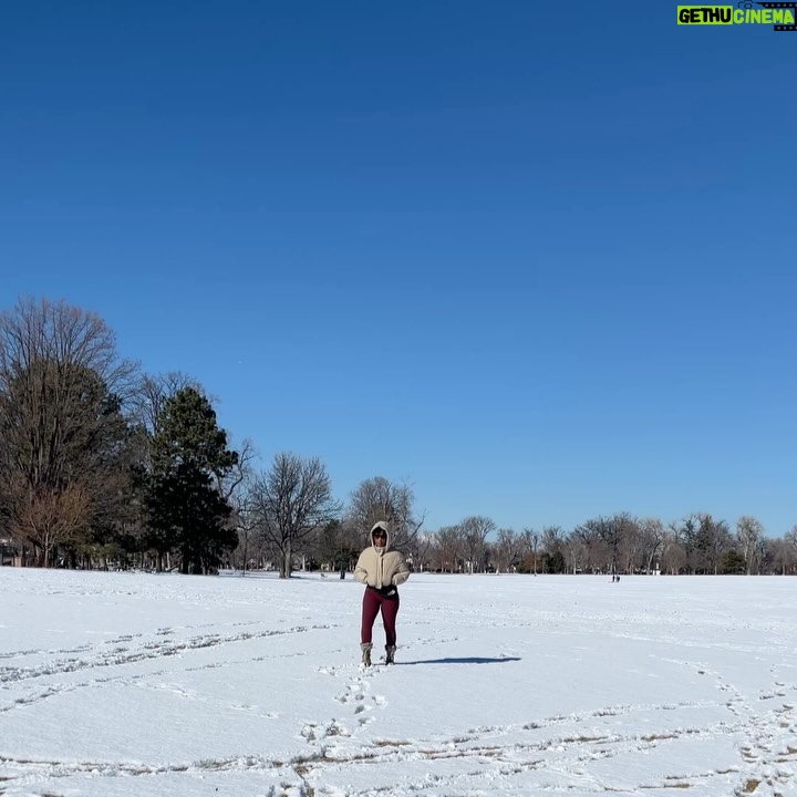 Bonnie Mbuli - 1.6K Likes - That sweet balance when it’s cold enough for snow but the sun wants a piece of the action and its MLK day, one last frolic outside before the new semester commences tomorrow and timing becomes everything.It’s been a soul awakening winter break. ❤️