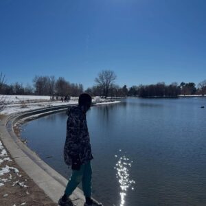 Bonnie Mbuli Instagram - That sweet balance when it’s cold enough for snow but the sun wants a piece of the action and its MLK day, one last frolic outside before the new semester commences tomorrow and timing becomes everything.It’s been a soul awakening winter break. ❤️