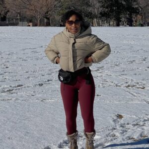 Bonnie Mbuli Instagram - That sweet balance when it’s cold enough for snow but the sun wants a piece of the action and its MLK day, one last frolic outside before the new semester commences tomorrow and timing becomes everything.It’s been a soul awakening winter break. ❤️