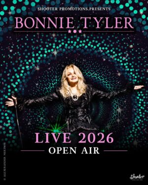 Bonnie Tyler Instagram - 𝗢𝗽𝗲𝗻 𝗔𝗶𝗿 𝗟𝗜𝗩𝗘 - 𝟮𝟬𝟮𝟲
Excited for another round of outdoor concerts in Germany next summer. Tickets are on sale now at BonnieTyler.com/tour and there are more dates to be announced soon 🥳