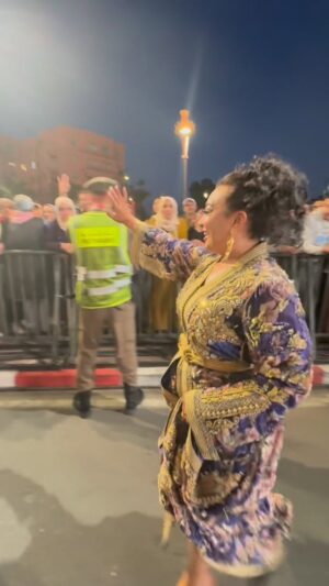Bouchra Ahrich Instagram - من افتتاح المهرجان الدولي للسينما بمراكش #fifm #maroc #المملكة_المغربية