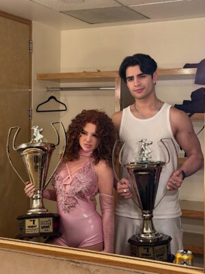Brigitte Bozzo Instagram - GANADORES DE LAS ESTRELLAS BAILAN EN HOY! ♥️✨
De las mejores experiencias! Les queremos! Por ustedes se logró JUNTOS qué lindo proyecto 🥺
Nos acompañaron hasta la final! 
Gracias a producción y a nuestros compañeros que formaron parte de este gran momento ✨
