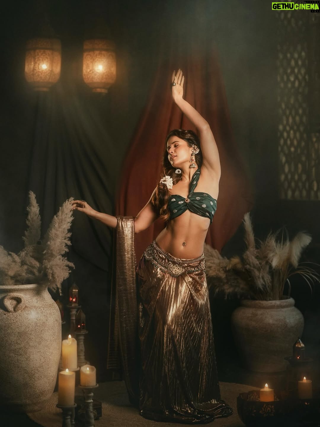 Brinda Acharya - 6.9K Likes - Endlessly thankful for the love and energy poured into this shoot ✨ Truly blessed to be surrounded by such incredible talent❤️

Stills and Edit: @ponnappa 
Photo retouch: @verocliq.raw 
Costume| Accessories: @laxmikrishnaofficial 
DOP: @ashwinkennedy , @solomon_cruzz 
Video Edit: @subhash_db_02 
Makeup @bms_makeover_studio_ 
Hair @renukapriya09 
Assisted by @vinoda_890 
Haircut and Hair Color: @hairmagixsalonhsr