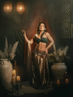 Brinda Acharya Instagram - Endlessly thankful for the love and energy poured into this shoot ✨ Truly blessed to be surrounded by such incredible talent❤️

Stills and Edit: @ponnappa 
Photo retouch: @verocliq.raw 
Costume| Accessories: @laxmikrishnaofficial 
DOP: @ashwinkennedy , @solomon_cruzz 
Video Edit: @subhash_db_02 
Makeup @bms_makeover_studio_ 
Hair @renukapriya09 
Assisted by @vinoda_890 
Haircut and Hair Color: @hairmagixsalonhsr