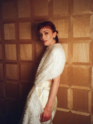 Britt Lower Instagram - a beautiful night, bundled in @newbottega 

photography: @tmostudio