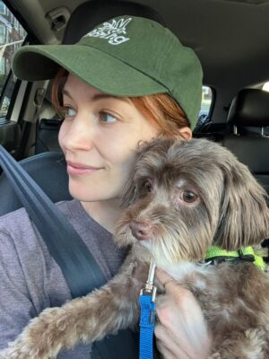 Britt Lower Instagram - Bow-tie was being surrendered the moment we walked into @animalhaven to meet Vinny’s litter. 
It was kismet. 
We’ll never forget the way he looked into our eyes and changed our lives. 
🥹

Thank you, Tiffany at @animalhaven🫶🏻

You can join me in giving back this #GivingTuesday by supporting @animalhaven and the work they do to save lives.

Every year, millions of pets face hunger, homelessness, and heartbreaking neglect. Shelters like Animal Haven are often their only lifeline, providing nutritious food, warm bedding, and critical care to animals with nowhere else to go. Any gift, no matter the size, can and will make a difference for animals in need!

If you donate before midnight on 12/2, your gift is MATCHED, dollar for dollar, up to $50k! Meaning gifts will go twice as far, ensuring animals have a future to look forward to.

Link in bio.