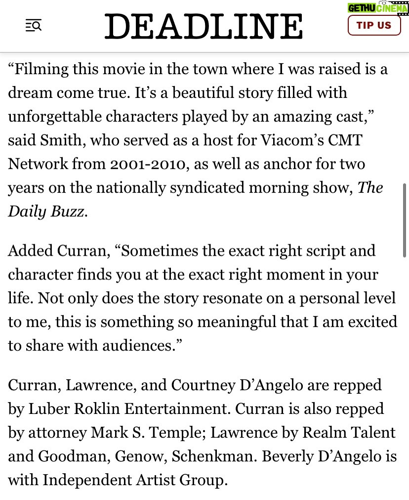 Brittany Curran - 847 Likes - Over the moon. Beneath the stars.

Can not wait to Buffalo Bill myself into Julia Winters and bring this wonderful character to life this summer in Tennessee with this fantastic group of people. 

Gratitude is just pouring out of me right now and @brianisbengal Brian, this is all you. Your fierce work behind the scenes, your heart, your wit, your belief in me - I just appreciate and love ya so much. 

#TheHeartBrakeFilm #Nashville #Tennessee #Franklin 

@lncsmth @abstracct_creative @chuckfusca @marcoboxstudios @delaneyblanton @treymc @gusromero5 @carrieromero @deadline