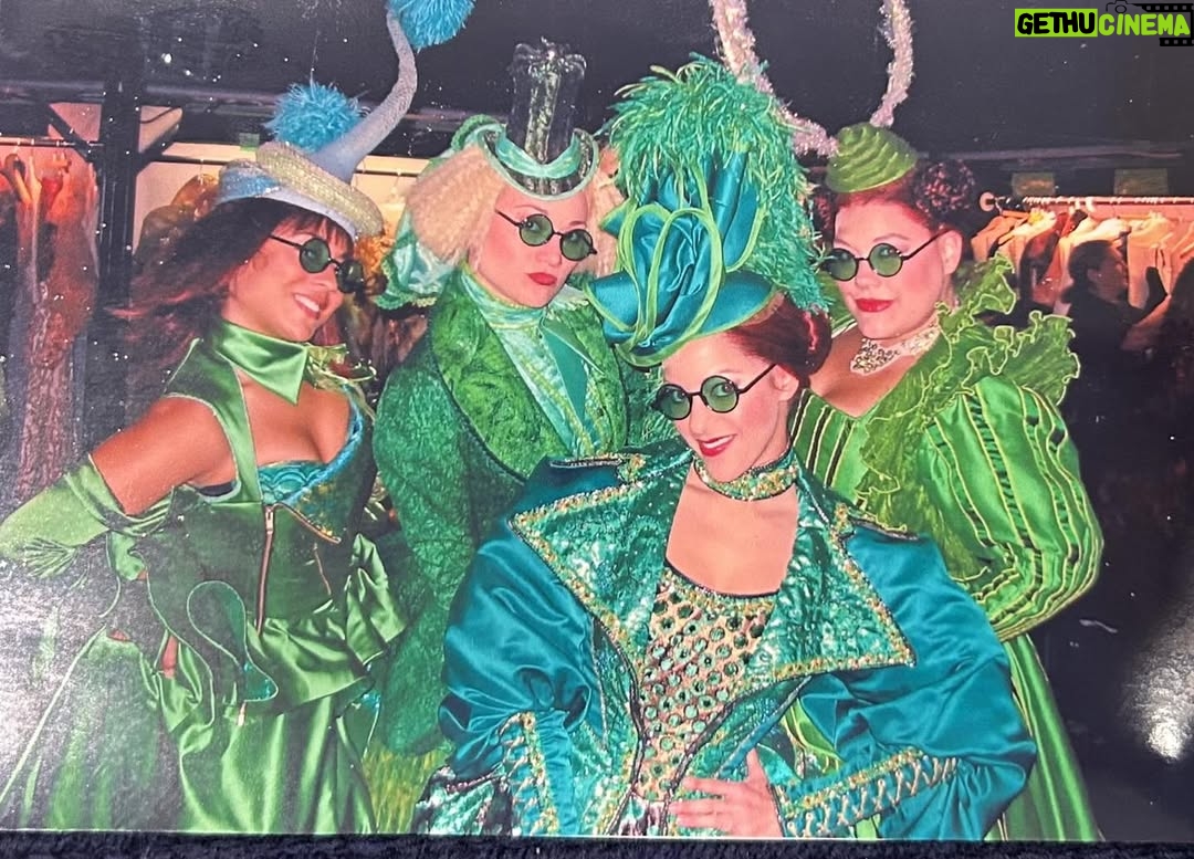 Brooke Elliott - 2.7K Likes - In honor of Wicked: For Good’s release, I thought I would throw it back to when I did the 1st National Tour of Wicked in 2005. I’ll always be thankful for this show, for many reasons, but especially because it introduced me to 2 of my dearest friends for life @ktlove76 and @emilyrozek. The memories came flooding back with these pictures😂🩷@jamestabeek why don’t I have a picture of you and me in Wicked?! #PfanneeShenshen 
#wethoughtyouwerejumping  #reallychristine
