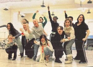 Brooke Elliott Instagram - In honor of Wicked: For Good’s release, I thought I would throw it back to when I did the 1st National Tour of Wicked in 2005. I’ll always be thankful for this show, for many reasons, but especially because it introduced me to 2 of my dearest friends for life @ktlove76 and @emilyrozek. The memories came flooding back with these pictures😂🩷@jamestabeek why don’t I have a picture of you and me in Wicked?! #PfanneeShenshen 
#wethoughtyouwerejumping  #reallychristine