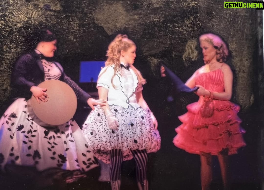 Brooke Elliott - 2.7K Likes - In honor of Wicked: For Good’s release, I thought I would throw it back to when I did the 1st National Tour of Wicked in 2005. I’ll always be thankful for this show, for many reasons, but especially because it introduced me to 2 of my dearest friends for life @ktlove76 and @emilyrozek. The memories came flooding back with these pictures😂🩷@jamestabeek why don’t I have a picture of you and me in Wicked?! #PfanneeShenshen 
#wethoughtyouwerejumping  #reallychristine
