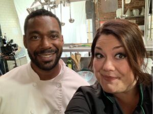 Brooke Elliott Instagram - Sullivans & Friends’ Kitchen Crew (pics from Seasons 1-4) is as incredible onscreen as this group of Sweet Magnolias’ cast is offscreen. Everyone of these people have made the restaurant scenes some of my very favorite to shoot. #sullivans&friends #servingserenity