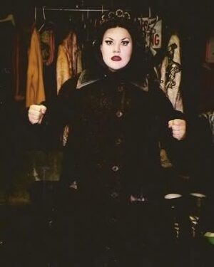 Brooke Elliott Instagram - Flashing back to my Broadway days, pre Sweet Mags/Drop Dead Diva.  Disney’s Beauty and the Beast will always be significant to me because it’s the show that gave me my Equity Union card and it was my 1st Broadway tour.  I got to wear these beyond amazing costumes for 2 1/2 years! 
#TBT
#sugarbowlbevel 
#mrspottspoursitout 
#madamewardrobe
#givingvillagepeople