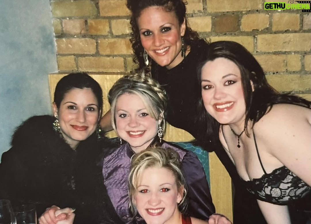 Brooke Elliott - 2.7K Likes - In honor of Wicked: For Good’s release, I thought I would throw it back to when I did the 1st National Tour of Wicked in 2005. I’ll always be thankful for this show, for many reasons, but especially because it introduced me to 2 of my dearest friends for life @ktlove76 and @emilyrozek. The memories came flooding back with these pictures😂🩷@jamestabeek why don’t I have a picture of you and me in Wicked?! #PfanneeShenshen 
#wethoughtyouwerejumping  #reallychristine