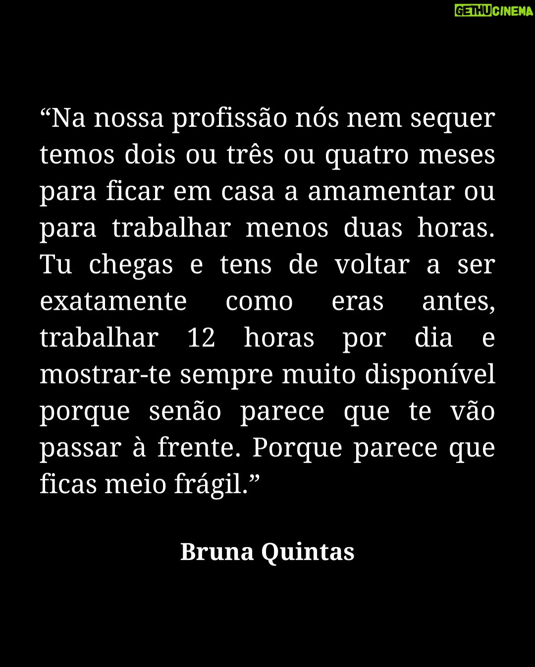 Bruna Quintas - 8.4K Likes - Aos 28 anos, a atriz espera a chegada de um irmão ou irmã para Matilda e conta à Máxima o que muda com esta nova experiência. Fala-nos ainda da amamentação, da desigualdade entre mulheres e homens e da pressão para estar sempre bem na gravidez.
 
📷: @joannacorreia_
🎥: @marianalokelani
Stylist: @joaotelmo
Produção: @laura.dutra
Make up e cabelo: Eduardo Estevam

🔗 Link na bio para ler o artigo na íntegra
 
#máxima #máximapt
