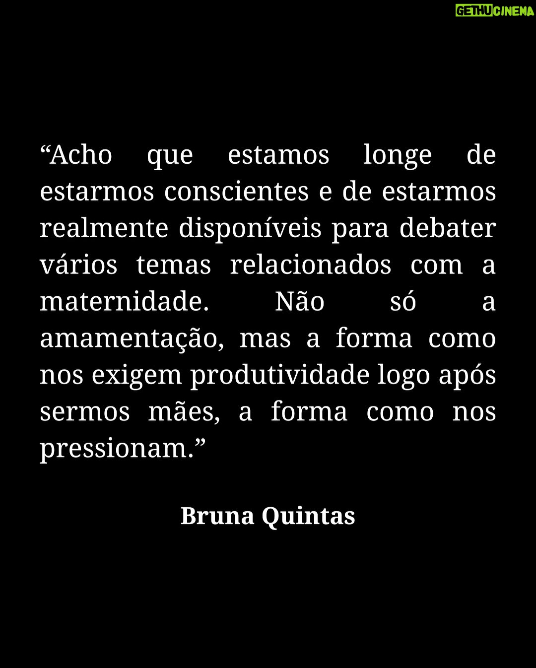 Bruna Quintas - 8.4K Likes - Aos 28 anos, a atriz espera a chegada de um irmão ou irmã para Matilda e conta à Máxima o que muda com esta nova experiência. Fala-nos ainda da amamentação, da desigualdade entre mulheres e homens e da pressão para estar sempre bem na gravidez.
 
📷: @joannacorreia_
🎥: @marianalokelani
Stylist: @joaotelmo
Produção: @laura.dutra
Make up e cabelo: Eduardo Estevam

🔗 Link na bio para ler o artigo na íntegra
 
#máxima #máximapt