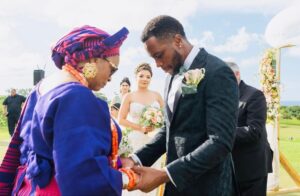 Bukky Wright Instagram - This is the day that the Lord has made!! I rejoiced and was glad with so much gratitude 🙏🏻 to Allah for spearing my life to see my baby boy get married and start his life with his wife. I have seen the beginning of your life till date, I will not see your end insha Allah. Almighty Allah will make this union one made from heaven. He will continue to be with your family and by His grace you will never lack anything good in life. As you start the journey into real life with your wife you will not know sorrow. Thanks for making me a proud mother. I can go on and on but I will stop here for now.  I love you guys @enichulo and @moya.moves ❤️❤️❤️❤️ 🎉🎊🥳