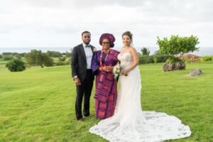 Bukky Wright Instagram - This is the day that the Lord has made!! I rejoiced and was glad with so much gratitude 🙏🏻 to Allah for spearing my life to see my baby boy get married and start his life with his wife. I have seen the beginning of your life till date, I will not see your end insha Allah. Almighty Allah will make this union one made from heaven. He will continue to be with your family and by His grace you will never lack anything good in life. As you start the journey into real life with your wife you will not know sorrow. Thanks for making me a proud mother. I can go on and on but I will stop here for now.  I love you guys @enichulo and @moya.moves ❤️❤️❤️❤️ 🎉🎊🥳