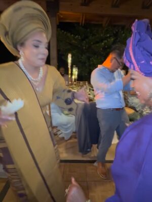 Bukky Wright Instagram - My heart is filled with Joy ā¤ļøā¤ļøā¤ļøā¤ļø Thank you #EniolaandSara #Happymarriedlife