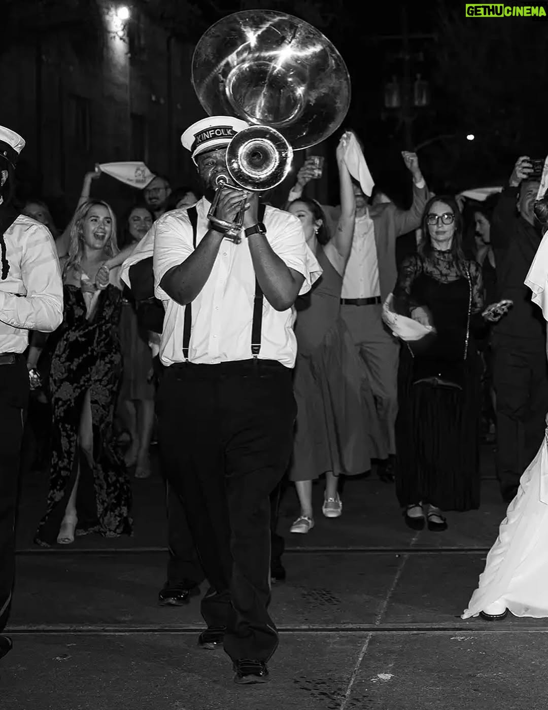 Camryn Grimes - 8.3K Likes - Thank you @people for featuring our wedding and let us brag on all of the lovely details of this incredible day! We’re so grateful to every single person who helped make this happen and will obviously be sharing until you’re all sick of it.

Venue: @thecolumnshotel 
Planner: @michellenorwoodevents 
Photographer: @modavisphotography 
Flowers: @michellewestdesign 
Dress: @kyhabride 
Suit: @annieandnora @houseofgray_ 
Brass band: @kinfolkbrassbandnola