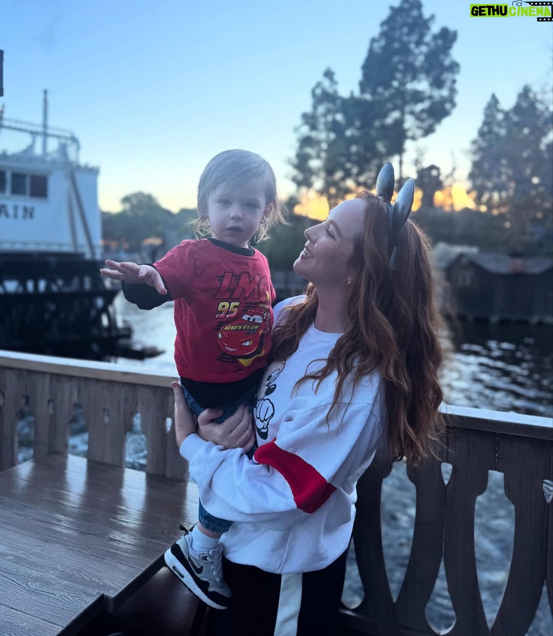 Camryn Grimes - 6.9K Likes - He got to go to “Mickey’s House” and I got to be in photos with my son. Wins all around, thanks @disneyland!