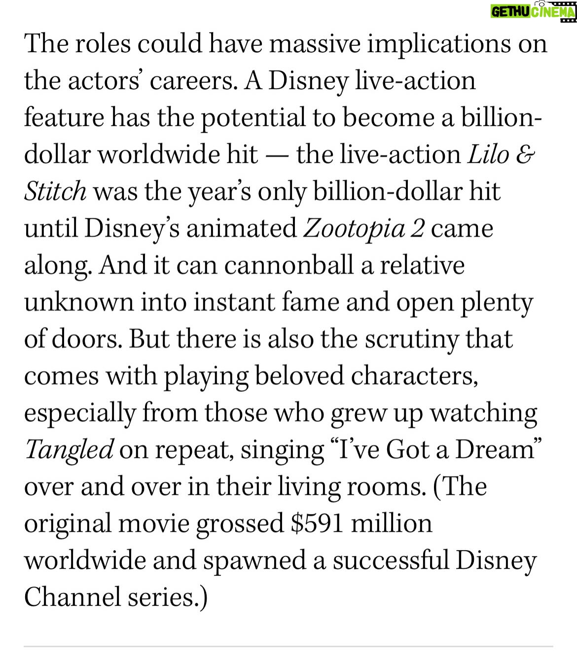 Camryn Manheim - 8.4K Likes - So…this just happened. There is no one on this planet who could play Flynn Rider better than you Milo. Too proud for words.